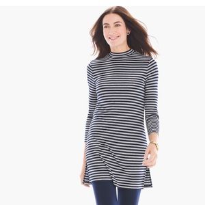 Zenergy amber striped tunic